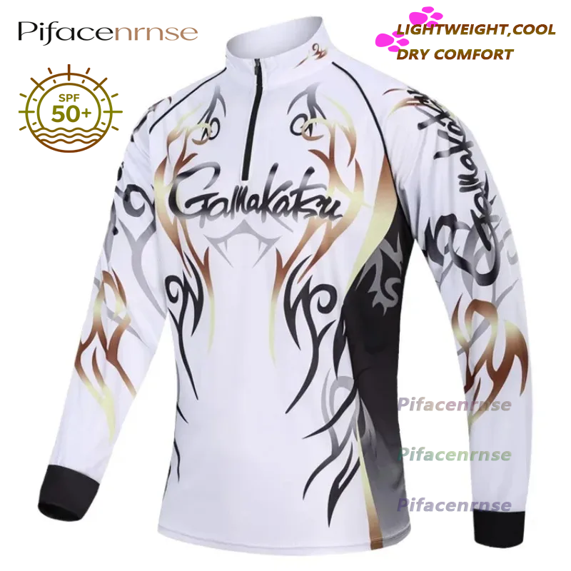 Outdoor Sport Clothing Brands - เสื้อตกปลาแบรนด์ใหม่ เสื้อกีฬากลางแจ้ง แห้งเร็ว เสื้อผ้าตกปลาผู้ชาย ไซส์ใหญ่ ป้องกันรังสียูวี