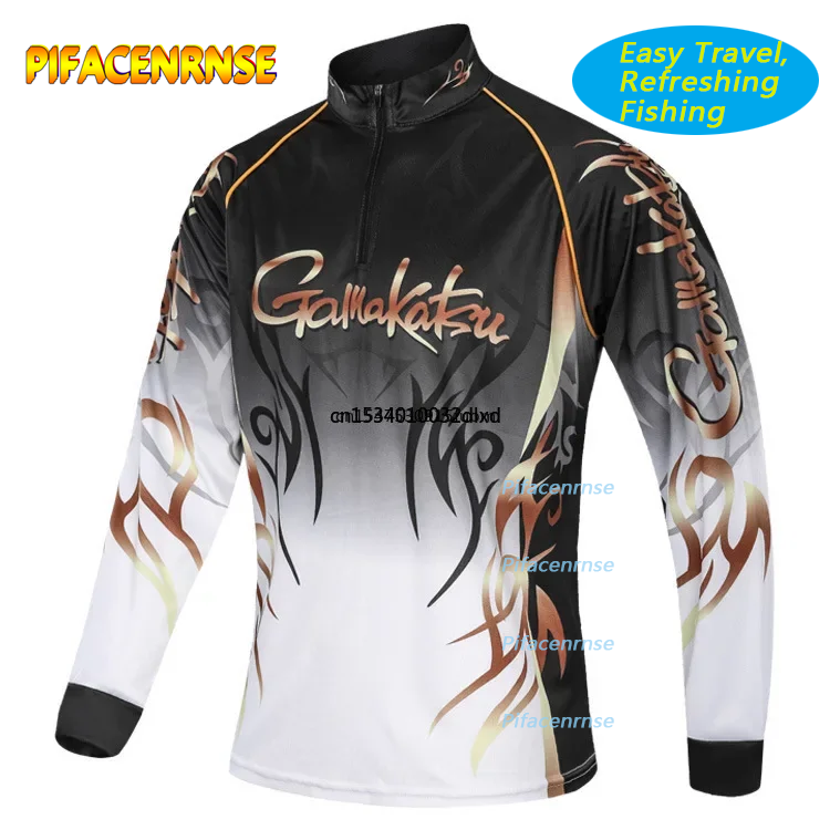 Outdoor Sport Clothing Brands - เสื้อตกปลาแบรนด์ใหม่ เสื้อกีฬากลางแจ้ง แห้งเร็ว เสื้อผ้าตกปลาผู้ชาย ไซส์ใหญ่ ป้องกันรังสียูวี