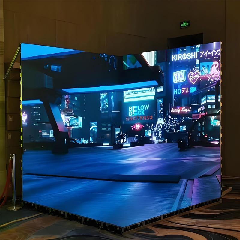 Outdoor Sport Background - จอแสดงผล LED โฆษณากลางแจ้ง ฉากหลังเวที 3 มิติ