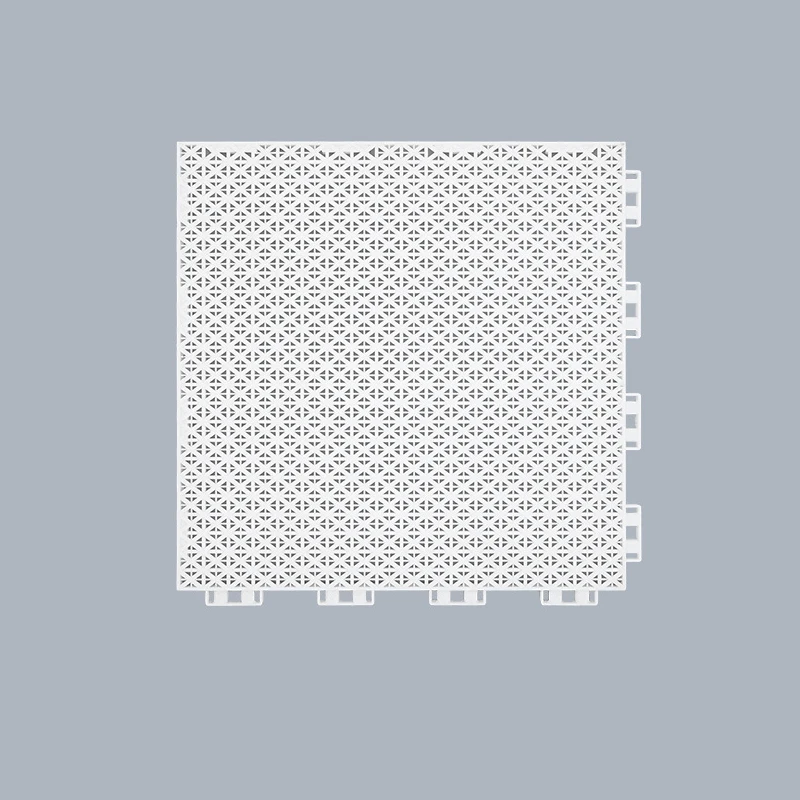 Outdoor Sport Court Tiles - พื้นสนามกีฬาบาสเกตบอลและพิคเคิลบอล แบบคลิ๊กล็อค เป็นมิตรกับสิ่งแวดล้อม กันน้ำ สำหรับใช้งานกลางแจ้ง