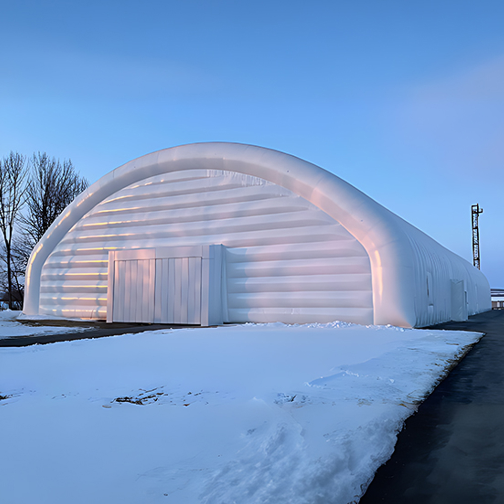 Outdoor Sports Hall - เต็นท์อุโมงค์พองลม PVC กันน้ำแบบพกพา สำหรับงานปาร์ตี้กลางแจ้ง งานแสดงสินค้า งานกีฬา