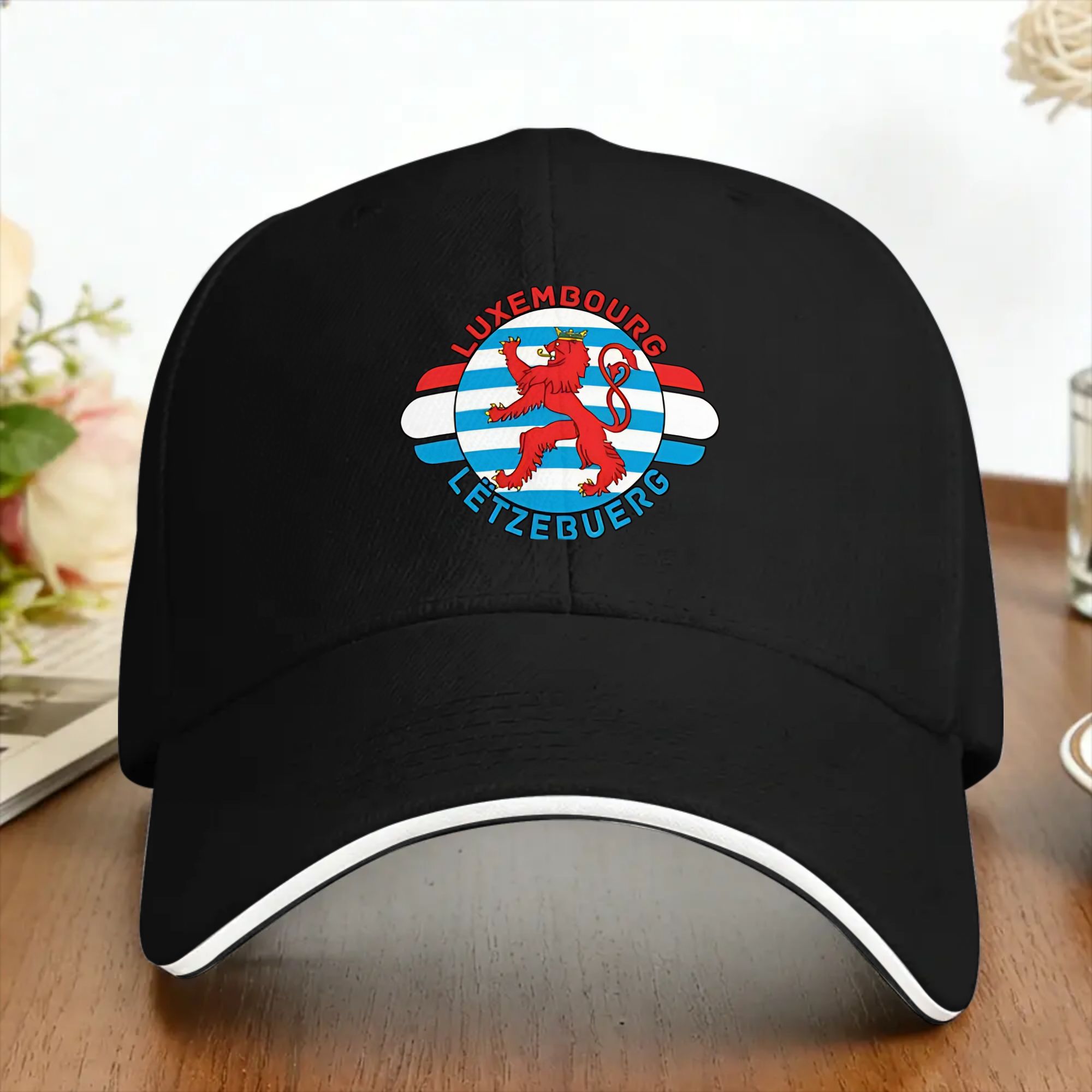 หมวกเบสบอลลำลองลายตราสัญลักษณ์ - Outdoor Sport Luxembourg บทวิจารณ์และราคา