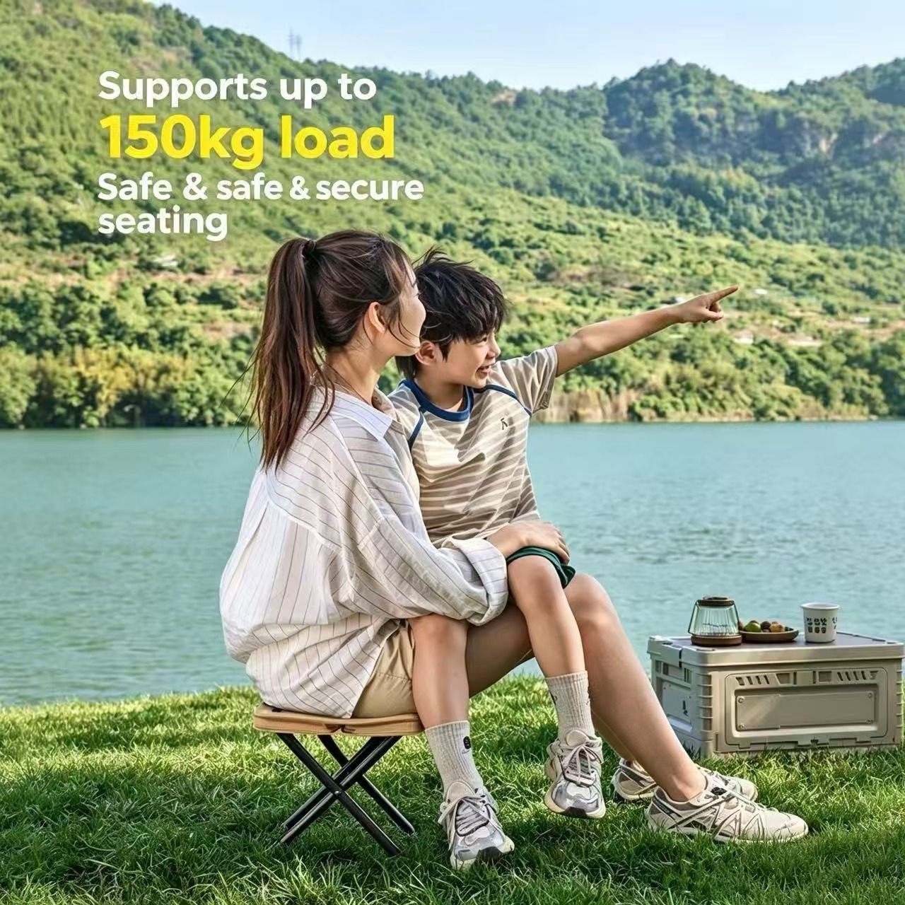 เก้าอี้พับพกพา Magza น้ำหนักเบ - Outdoor Sport Chairs บทวิจารณ์และราคา
