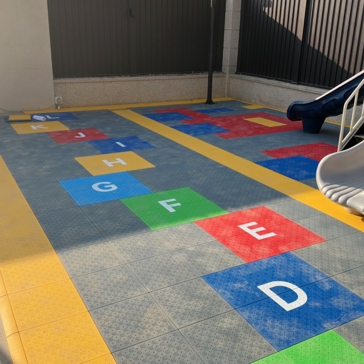 กระเบื้องปูพื้นสนามบาสเก็ตบอลแ - Outdoor Sport Court Tiles บทวิจารณ์และราคา