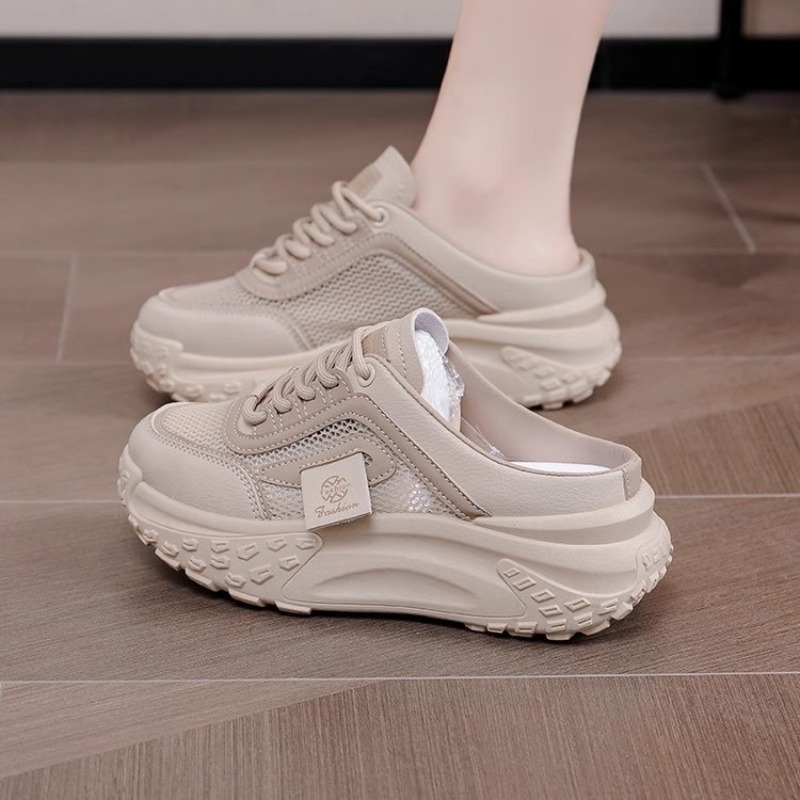 รองเท้าผ้าใบผู้หญิงแบบเปิดหลัง - Outdoor Sport With Sticks บทวิจารณ์และราคา