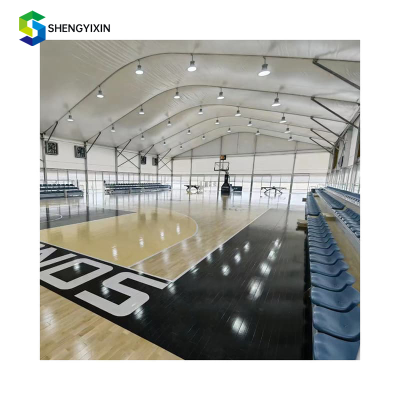 หลังคาคลุม PVC สำหรับสนามกีฬาใ - Outdoor Sports Hall บทวิจารณ์และราคา
